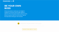 Desktop Screenshot of franchiseportals.com